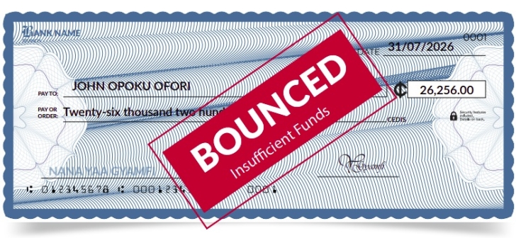 Three dud cheques in a year could get you banned from issuing cheques for 3 years - BoG